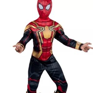 Iron Man Spider Man Costume Medium 10/12